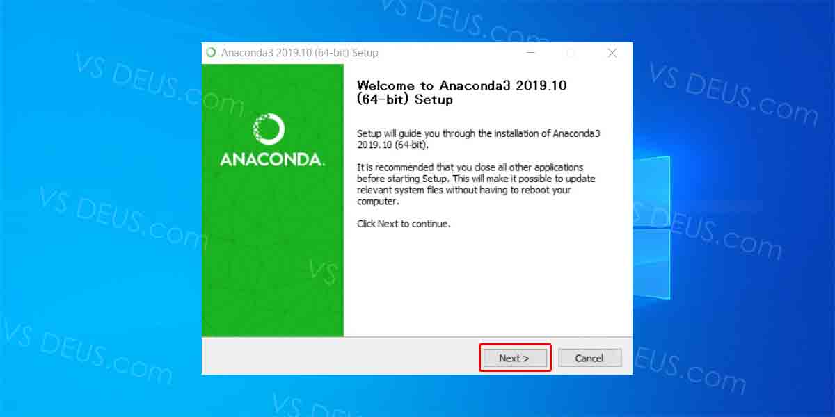 Anacondaをインストールする xrsns.com